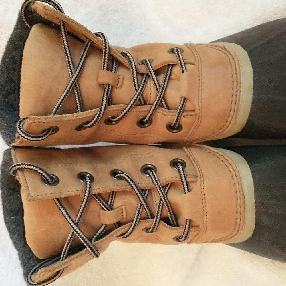 Sorel‎ Slimpack II Lace-up Winter Boot, Black And Brown, Women's Size 8 And 1/2 - Picture 5 of 12